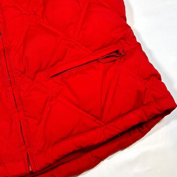 Vintage 2000s Gap Puffer Vest Women's Medium‎ Red - Picture 3 of 6